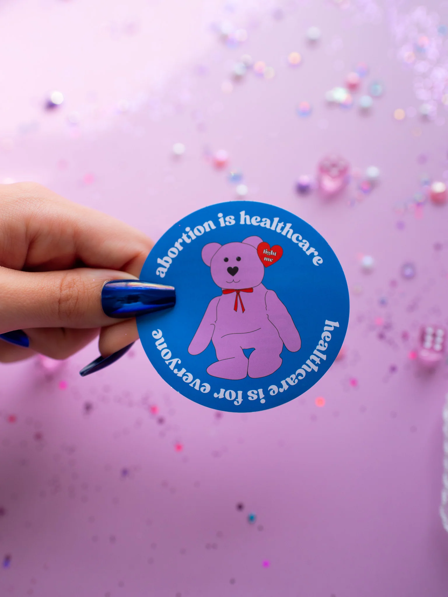 Abortion is Healthcare Sticker - Image 4