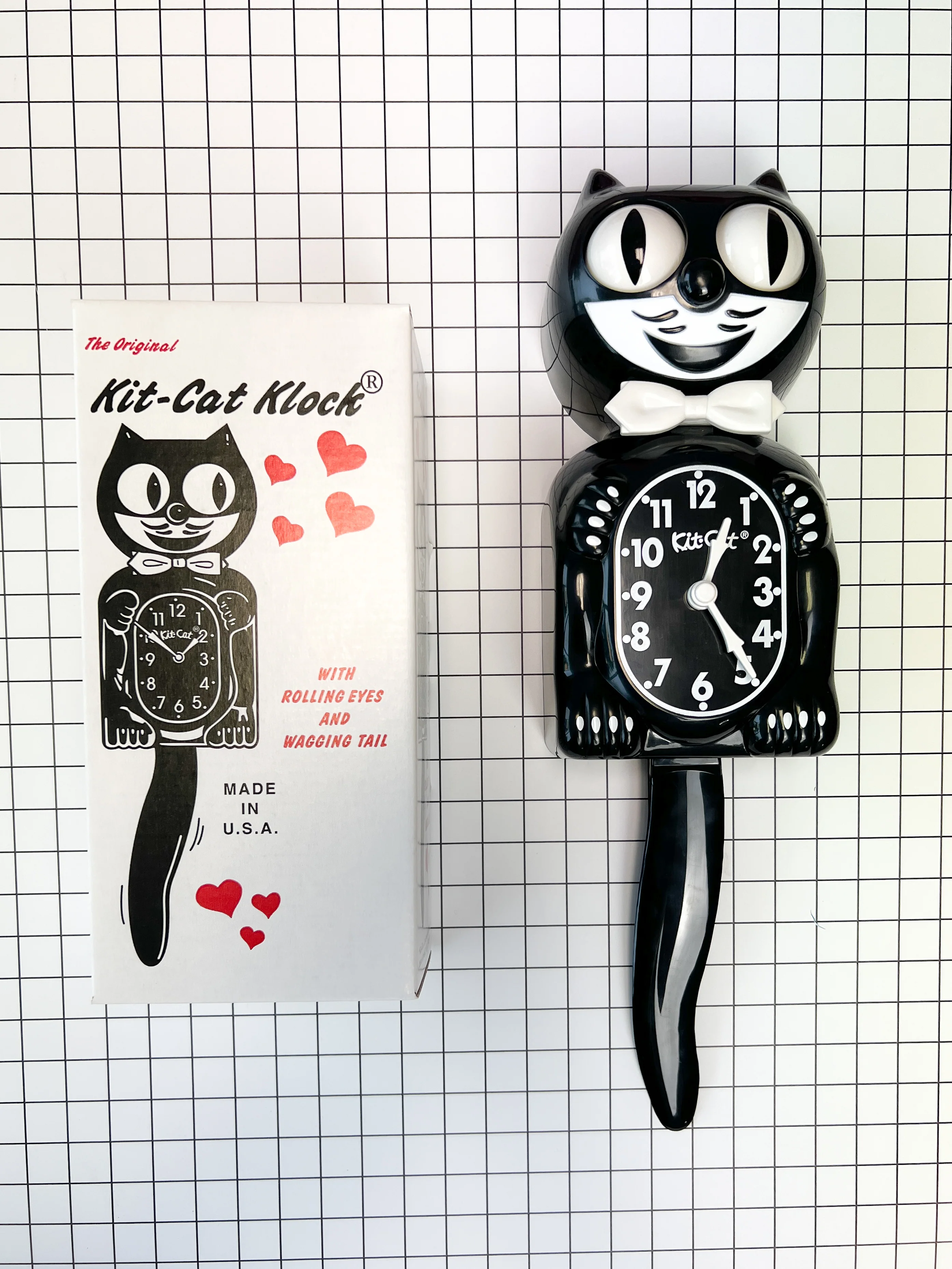 Classic Black Kit-Cat Klock - Image 5