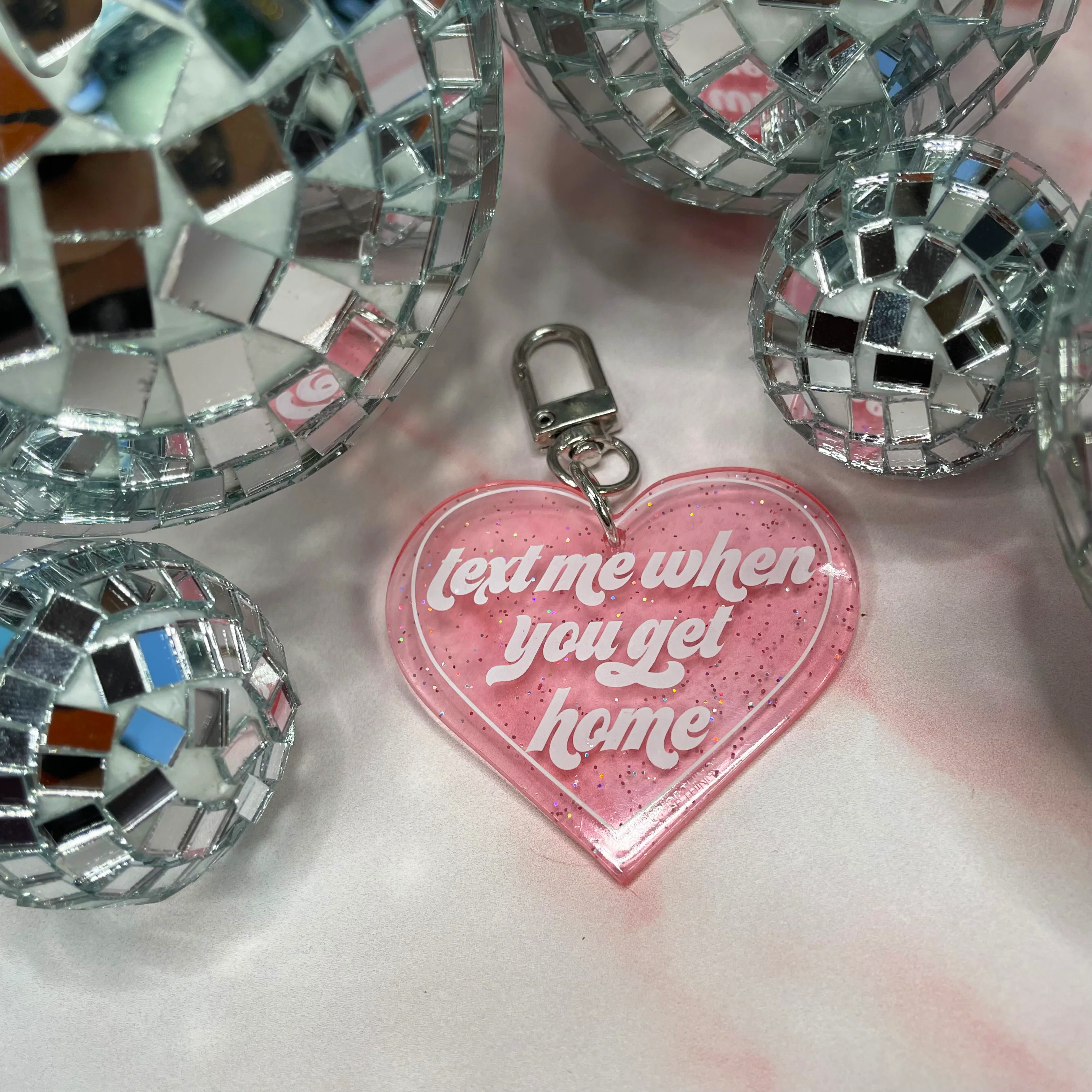 Text Me When You Get Home Keychain - Image 4