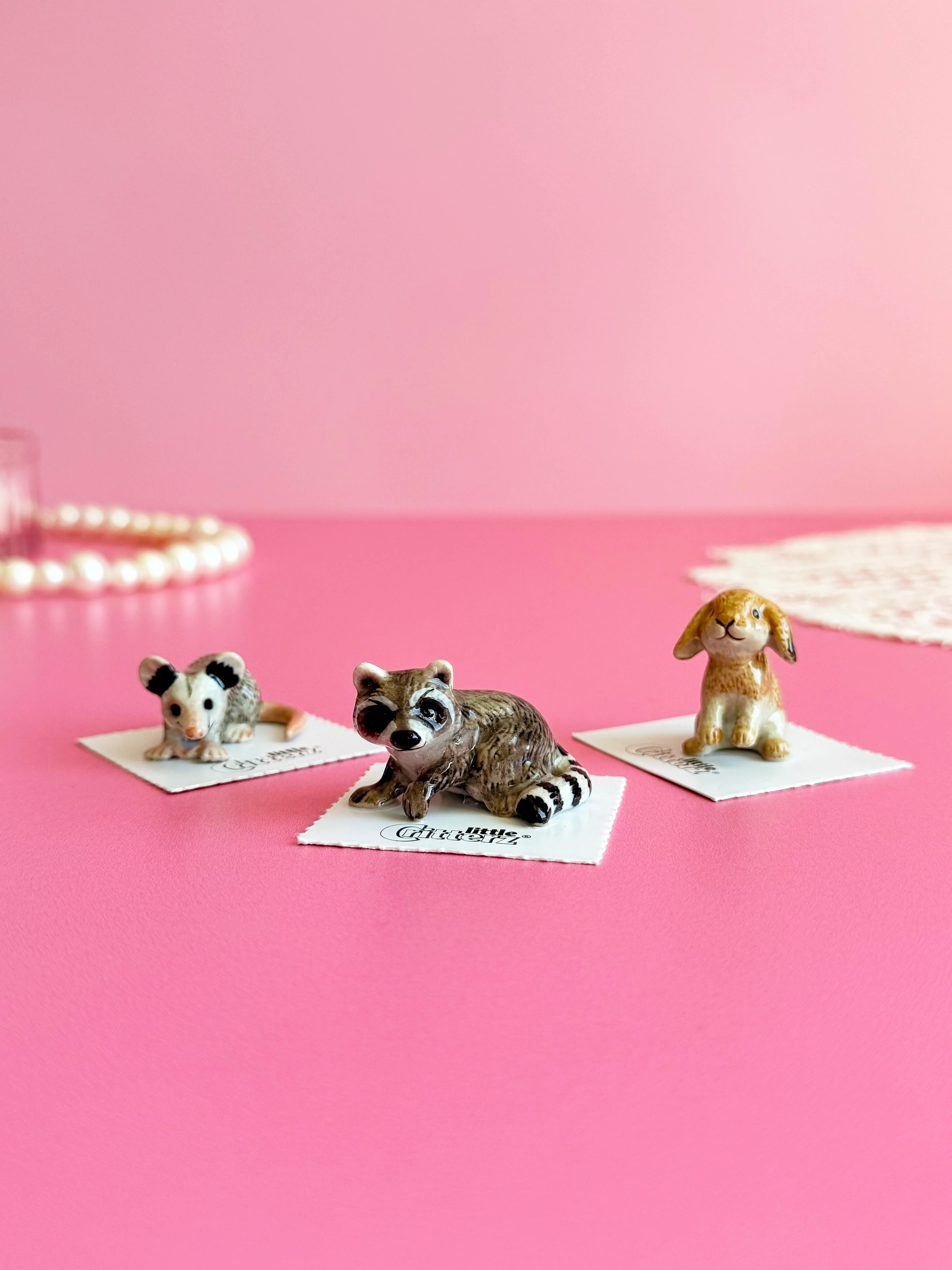 Raccoon Mini Porcelain Figurine - Image 6